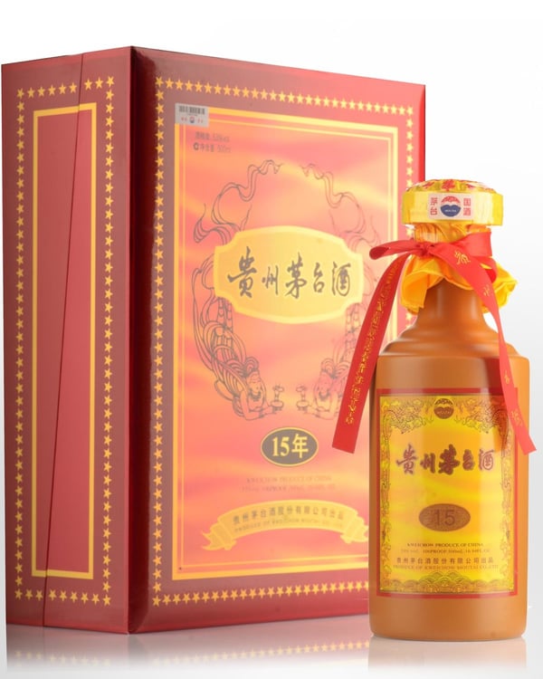 Kweichow Moutai 15 Year Old 53% 500ml GIFT BOX – Sip & Cellars