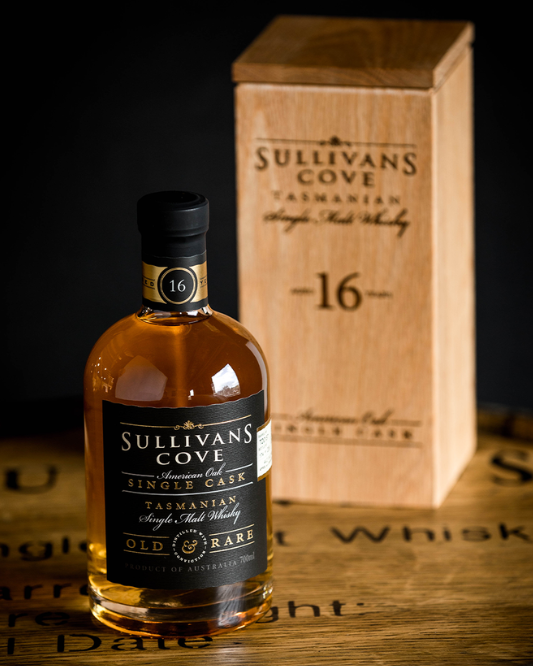Sullivans Cove 16 YO American Oak Single Cask Old & Rare TD0207 700ml Original Wood Box