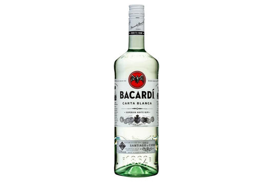 Bacardi Carta Blanca Rum 1L