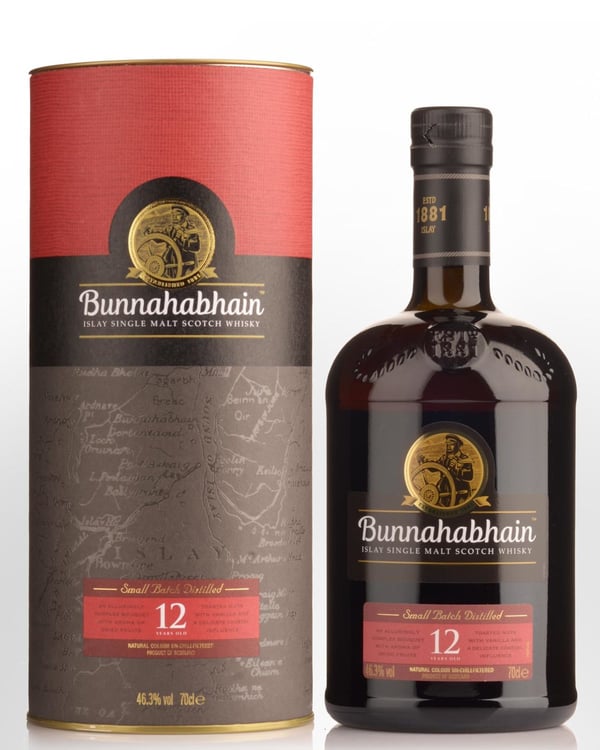 Bunnahabhain 12 Year Old Single Malt Scotch Whisky 700ml