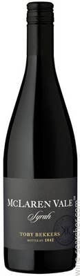 2020 Toby Bekkers Syrah 750ml