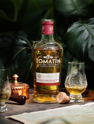 Tomatin 14 Year Old Caribbean Rum Cask Highland Single Malt Scotch Whisky 750ml