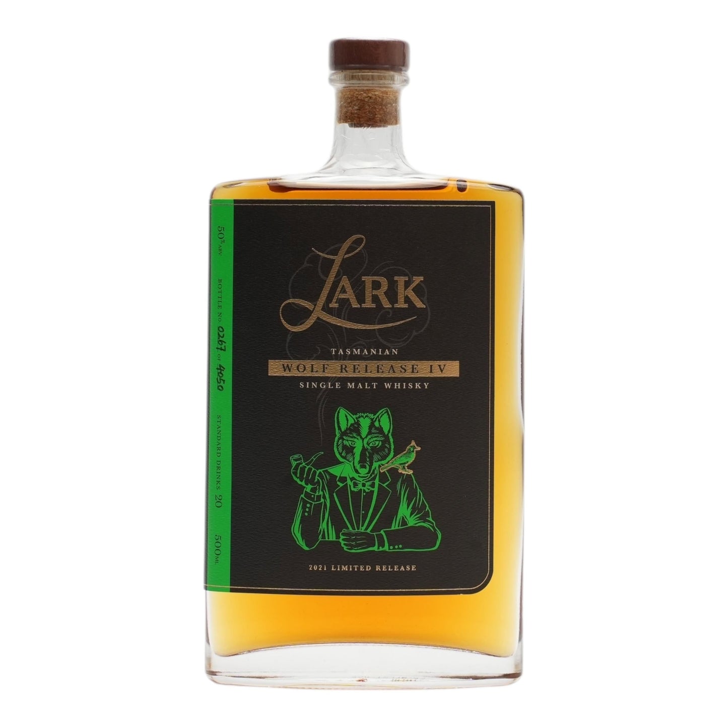 Lark Wolf Release IV Single Malt Whisky 2021 Limited Release 100mL
