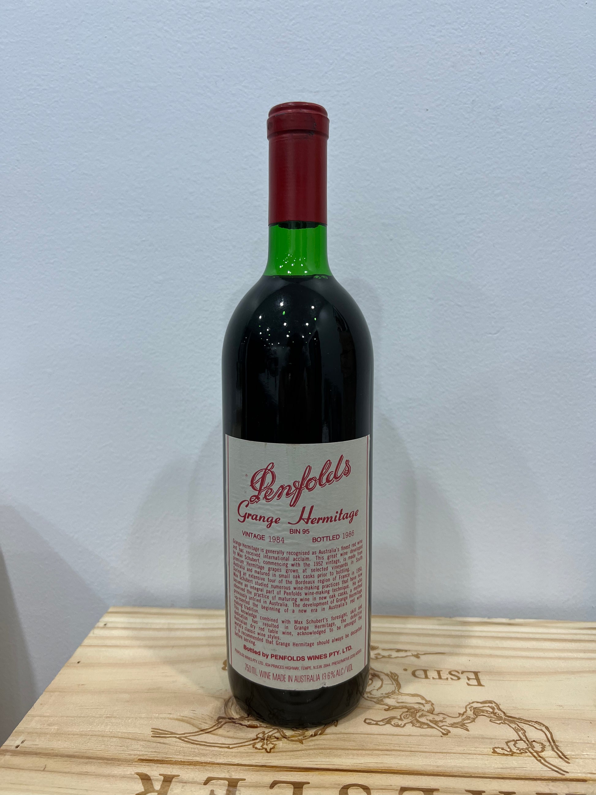 1984 Penfolds Bin 95 Grange Shiraz 750ml