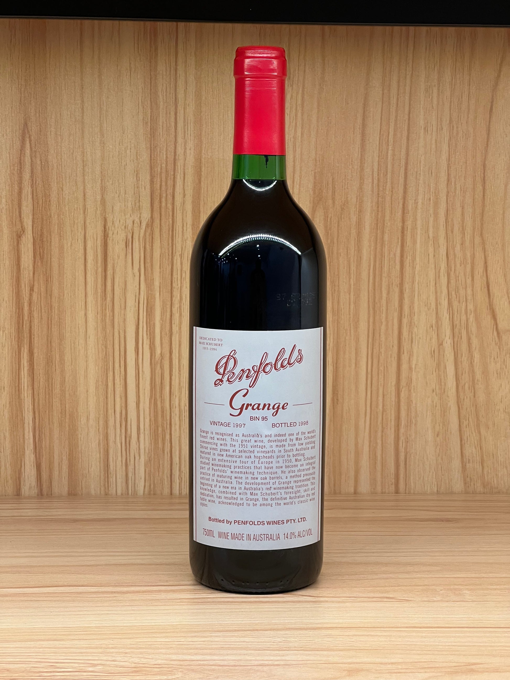 1997 Penfolds Bin 95 Grange Shiraz 750ml