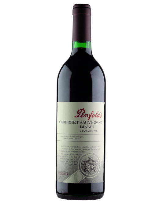 1998 Penfolds Bin 707 Cabernet Sauvignon 750ml