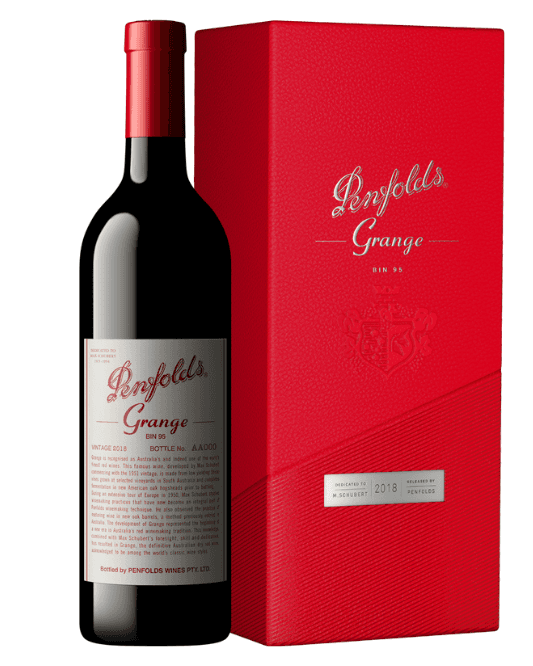 2018 Penfolds Bin 95 Grange Shiraz GBX 750ml