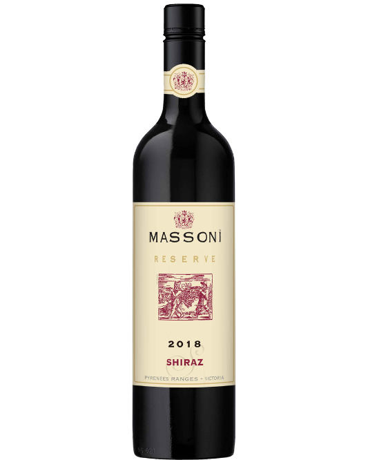 2018 Massoni Reserve Shiraz 750ml