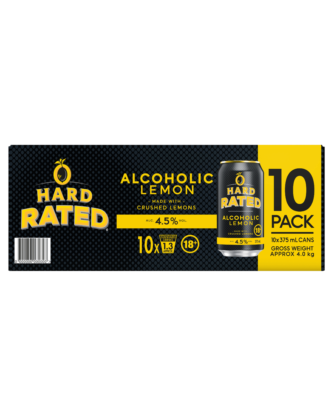 Hard Rated Cans 375mL