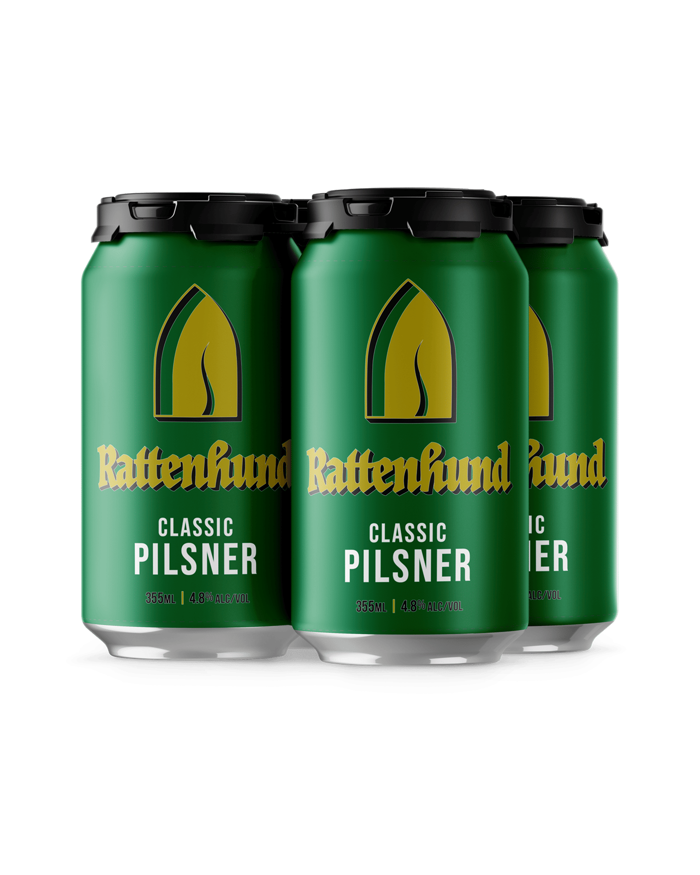 Hop Nation Rattenhund Classic Pilsner Can 355mL