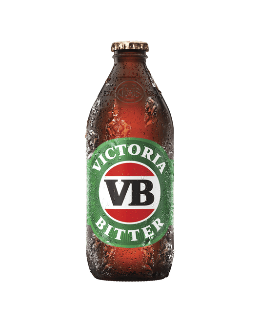 Victoria Bitter Lager Bottles 375mL (24 bottles)