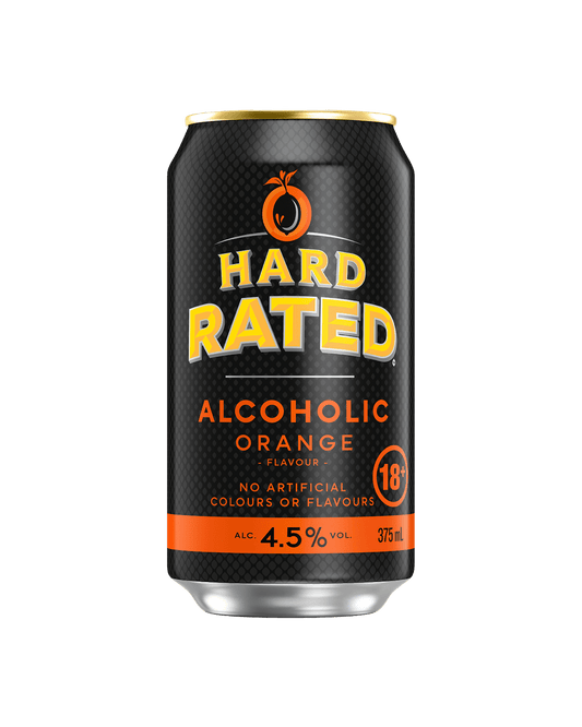 Hard Rated Orange Cans 375mL