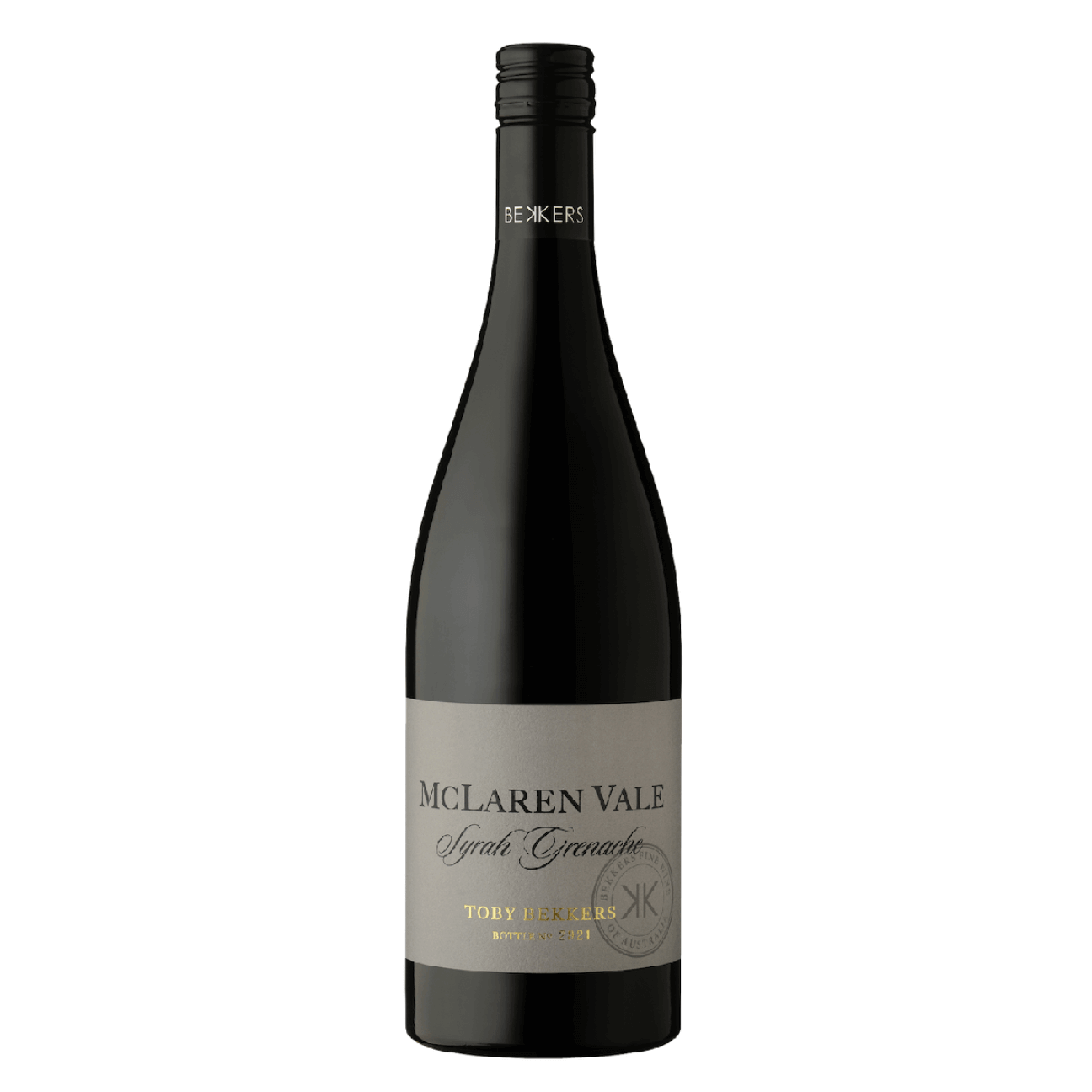 2016 Toby Bekkers Syrah - Grenache 750ml