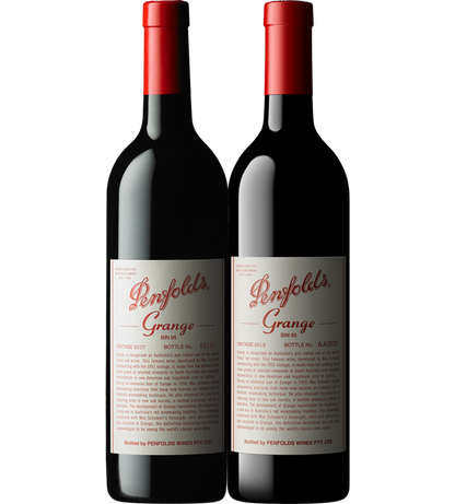 2017/2018 Penfolds Grange Twin Pack wooden Box 750ml/bottle