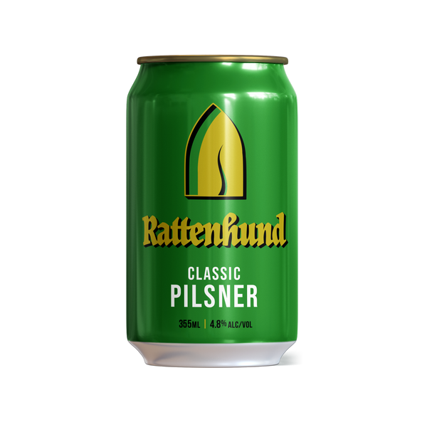 Hop Nation Rattenhund Classic Pilsner Can 355mL