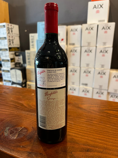 1993 Penfolds Bin 95 Grange Shiraz 750ml (Clinic 2025)