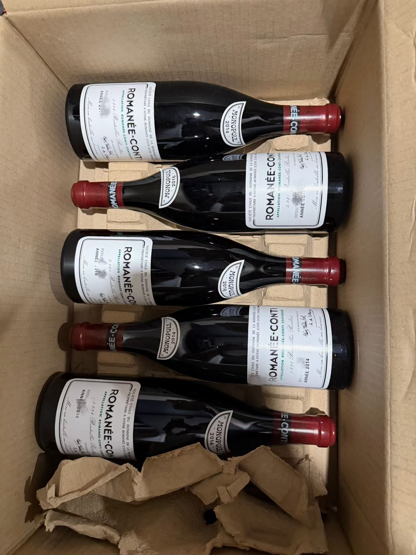 2014 Domaine de la Romanee-Conti Romanee-Conti Grand Cru 750ml