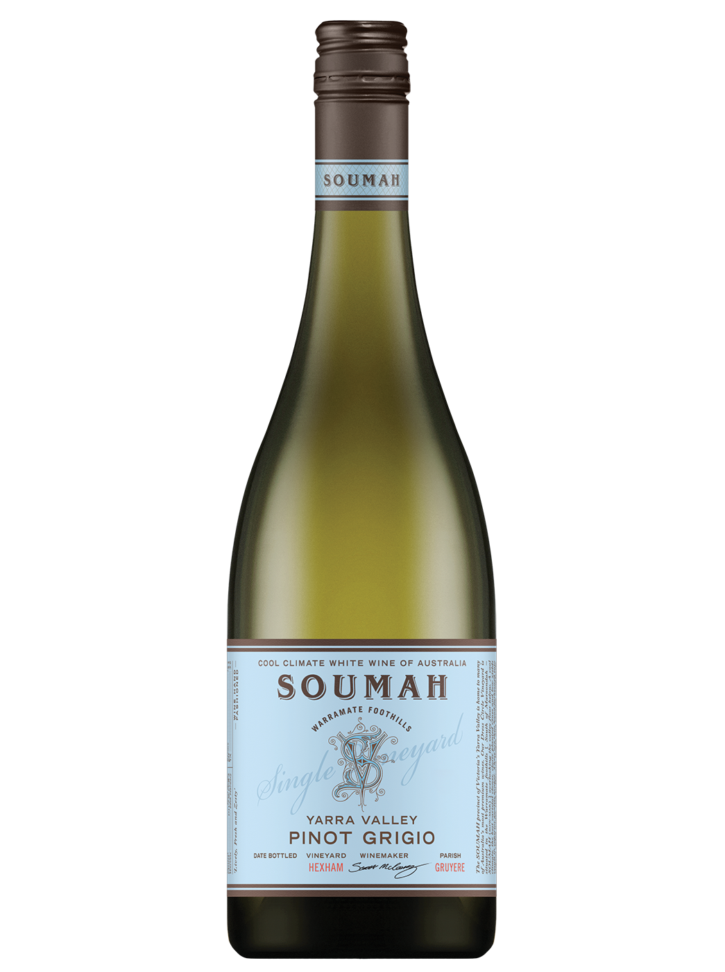 2025 Single Vineyard Hexham Pinot Grigio 750ml