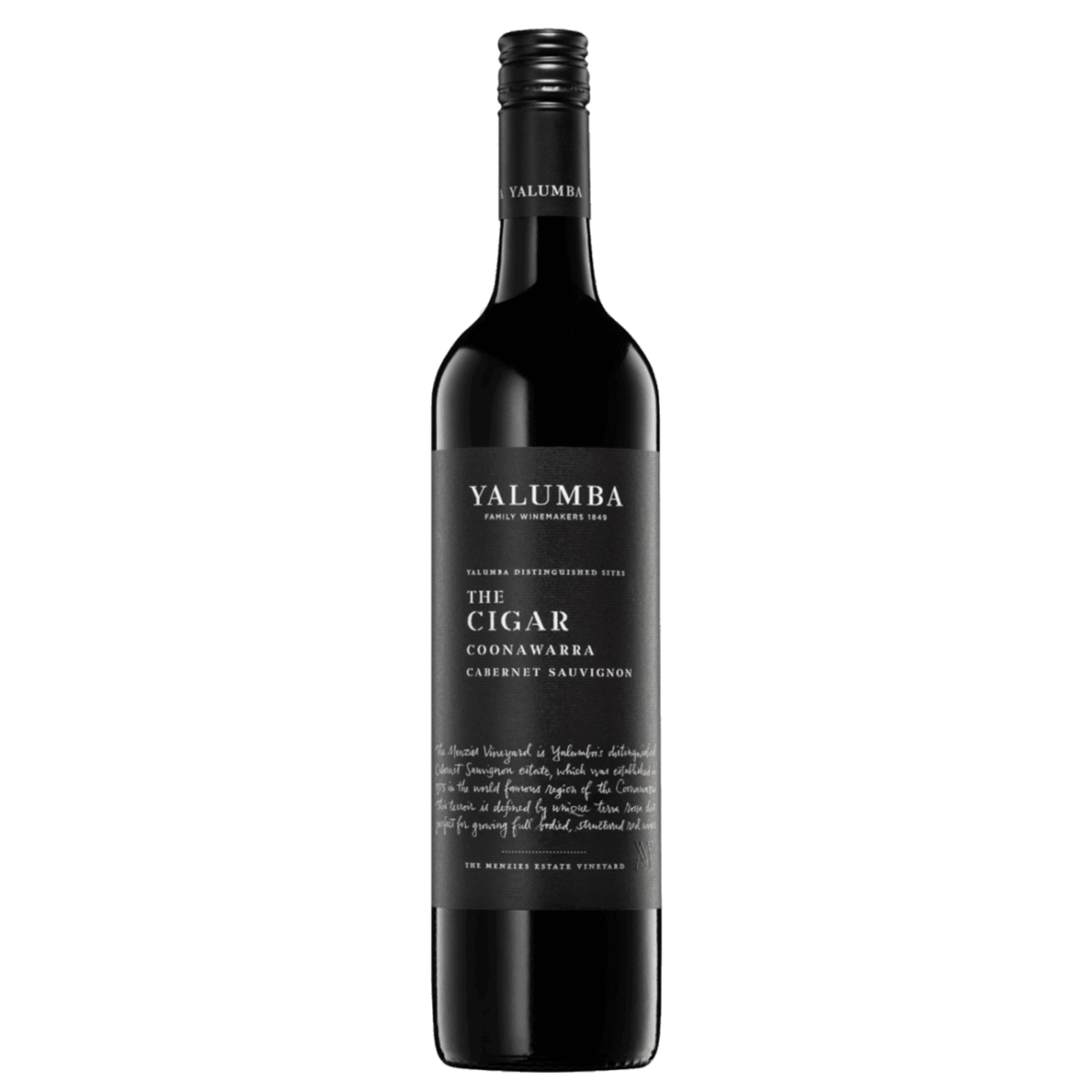 2023 Yalumba The Cigar Coonawarra Cabernet Sauvignon 750ml
