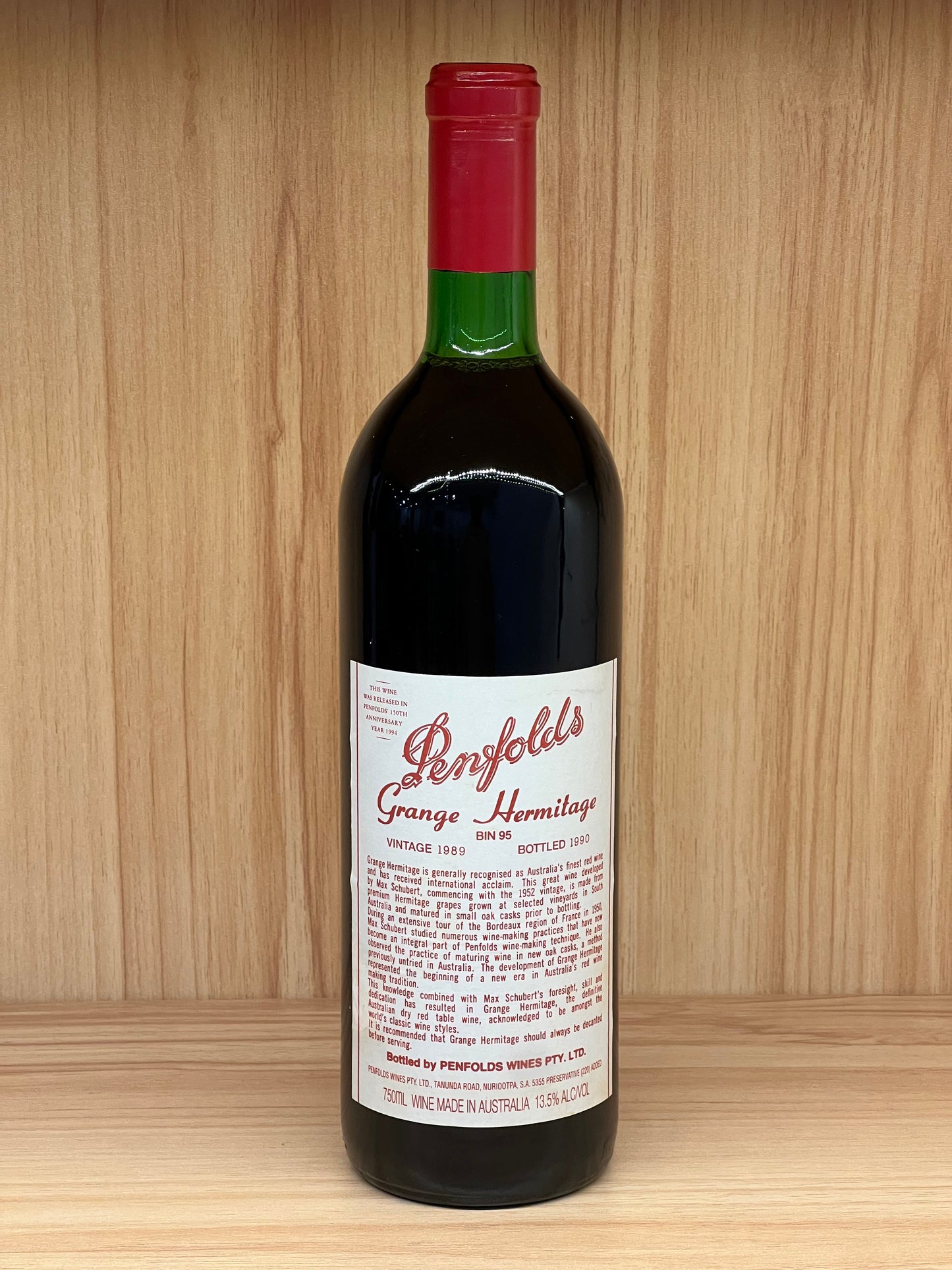 1989 Penfolds Bin 95 Grange Shiraz 750ml