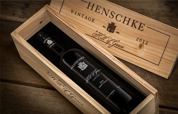 2012 Henschke Hill of Grace Shiraz 750ml Original Wood Box