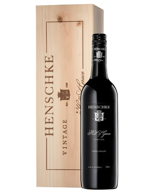 2005 Henschke Hill of Grace Shiraz 750ml Original Wood Box