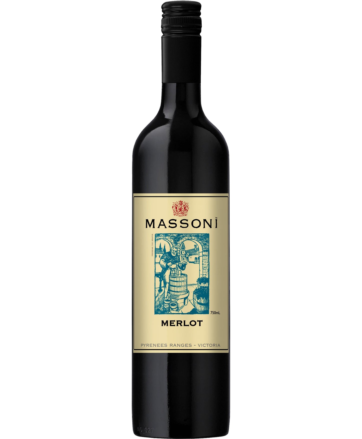 2012 Massoni Estate Merlot 750ml